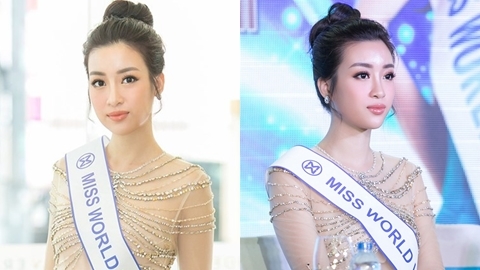 Mỹ Linh xuất hiện đầy rạng rỡ trước ngày dự thi Miss World 2017