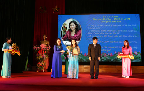 Vinh danh 10 Phụ nữ Thủ đô tiêu biểu 2017