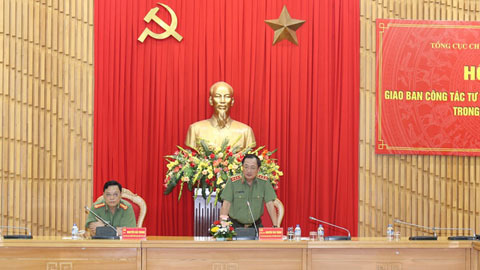 Kiện toàn bộ máy Công an tinh gọn, hoạt động hiệu quả