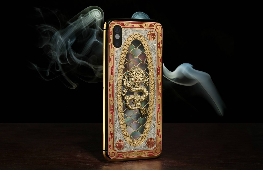 iPhone X mạ vàng khảm xà cừ giá trăm triệu, thú chơi của giới siêu giàu