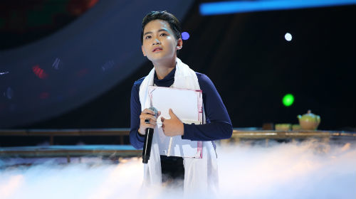 Màn trình diễn của Thiên Phúc khi hóa thân Đàm Vĩnh Hưng