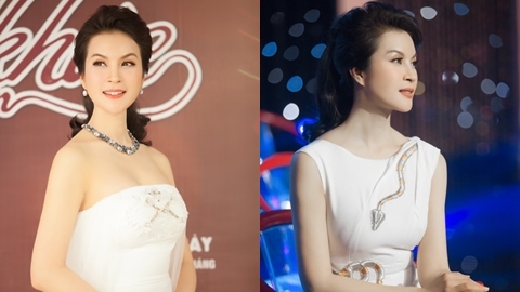 MC Thanh Mai khoe vẻ đẹp bất chấp thời gian dù ở tuổi U50