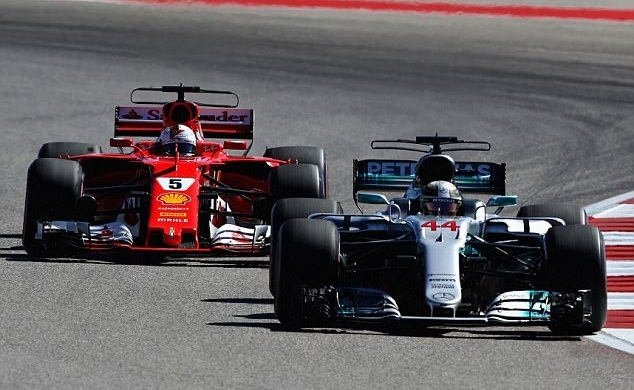 Hamilton vô địch US Grand Prix 2017