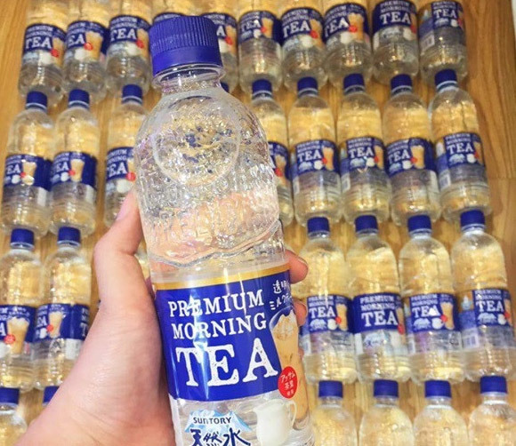 Nước lọc vị trà sữa Nhật Bản 65.000 đồng một chai cháy hàng trên mạng
