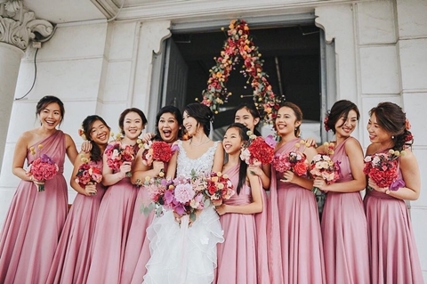 Đám cưới tiền tỷ của blogger Singapore clip 2