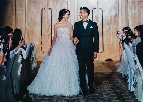 Đám cưới tiền tỷ của blogger Singapore