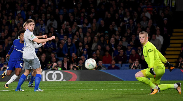 Thắng nghẹt thở Everton, Chelsea đoạt vé tứ kết