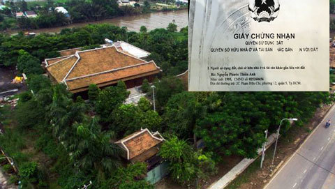 Chính quyền lên tiếng về 'biệt phủ' ngàn m2 của nữ sinh 9X