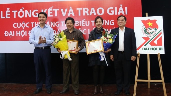 Trao giải sáng tác biểu trưng tuyên truyền đại hội Đoàn toàn quốc