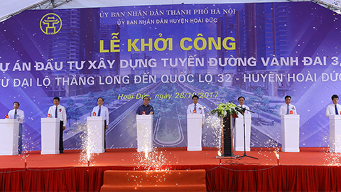 Hà Nội chi hơn 1.000 tỷ đồng làm 5,5 km đường vành đai