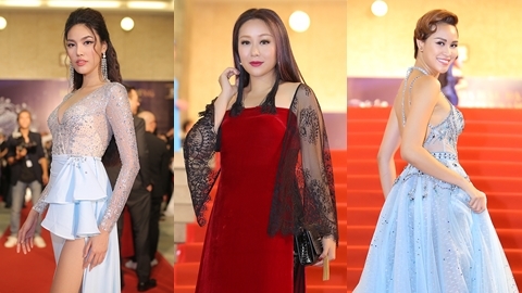 Dàn mỹ nhân đọ sắc trên thảm đỏ Hoa hậu Đại dương 2017