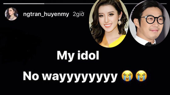 Huyền My không thể tin được thần tượng nổi tiếng Hàn Quốc mời dự tiệc