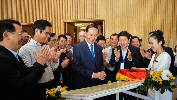 Chủ tịch nước thăm cung hội nghị quốc tế phục vụ APEC