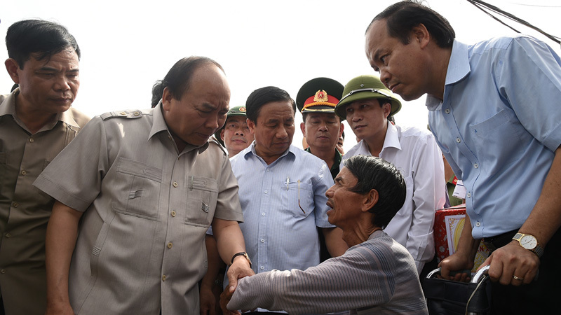 Thủ tướng gửi thư chia buồn với các gia đình bị thiệt hại bởi bão Linda