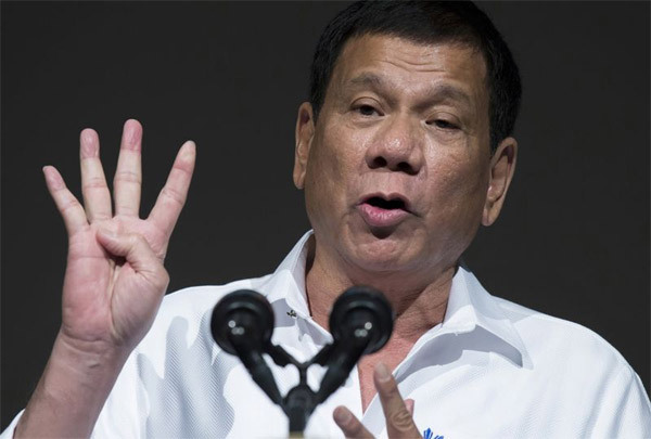 Ông Duterte muốn Mỹ thôi dọa Kim Jong Un