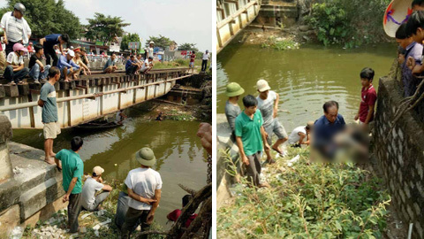 Va chạm với tàu hỏa, 2 mẹ con tử vong