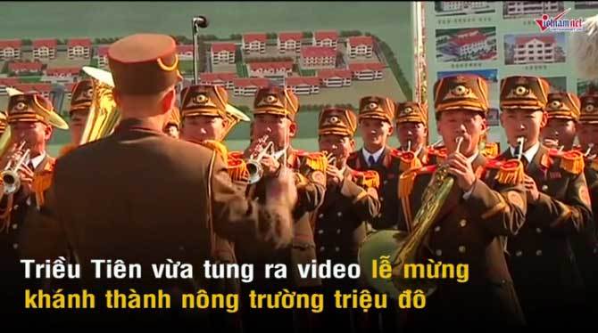 Triều Tiên tung video nông trường triệu đô xua tan tin đồn đói kém
