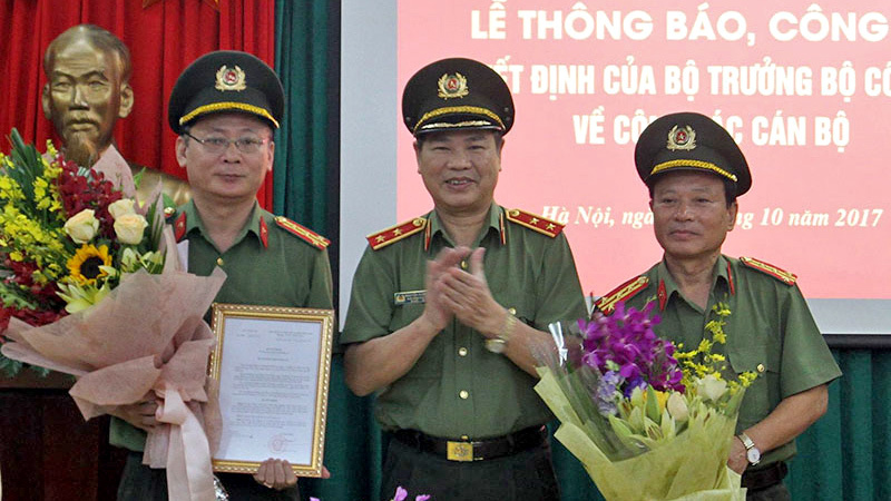 Điều động nhân sự Bộ Công an