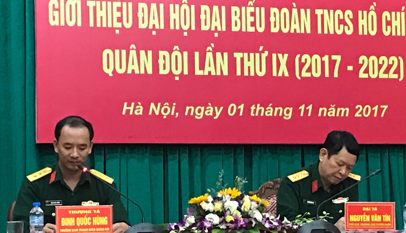 Tổ chức đại hội Đoàn thanh niên quân đội lớn nhất từ trước tới nay