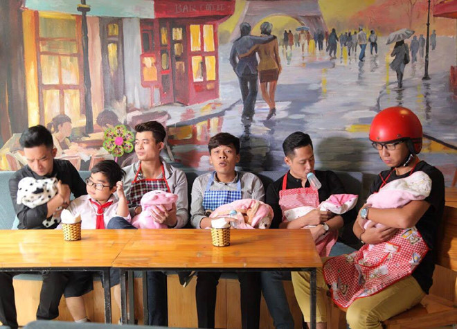 Nỗi khổ khi lấy vợ giàu được tái hiện qua clip chế 'Ông bố mưa'