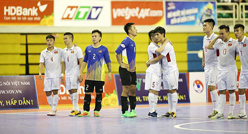 Giải futsal Đông Nam Á HDBank Cup 2017:Việt Nam thất bại đáng tiếc