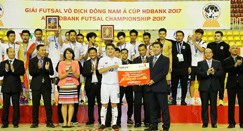 Giải futsal Đông Nam Á HDBank Cup 2017: Tiếc nuối, nhưng...