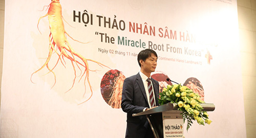 Việt Nam-thị trường lớn thứ 5 nhập khẩu nhân sâm Hàn Quốc