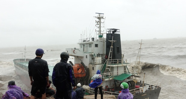 Còn 12 thuyền viên mất tích trên biển Bình Định