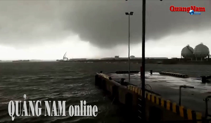 lốc xoáy ở Quảng Nam