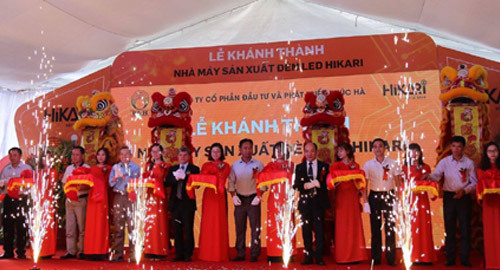 Khánh thành nhà máy sản xuất đèn led công nghệ Nhật