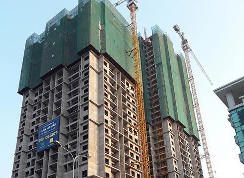 Sky Park Residence thi công vượt tiến độ dự kiến 2 tháng