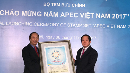 Phát hành đặc biệt bộ tem APEC Việt Nam 2017