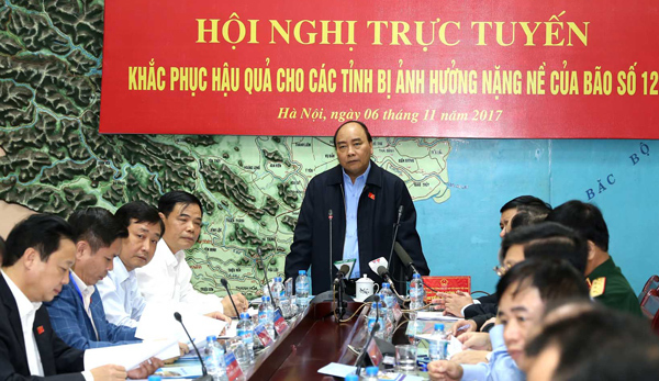 Nhiều tỉnh xin, Thủ tướng cấp 1.000 tỷ đồng khắc phục bão