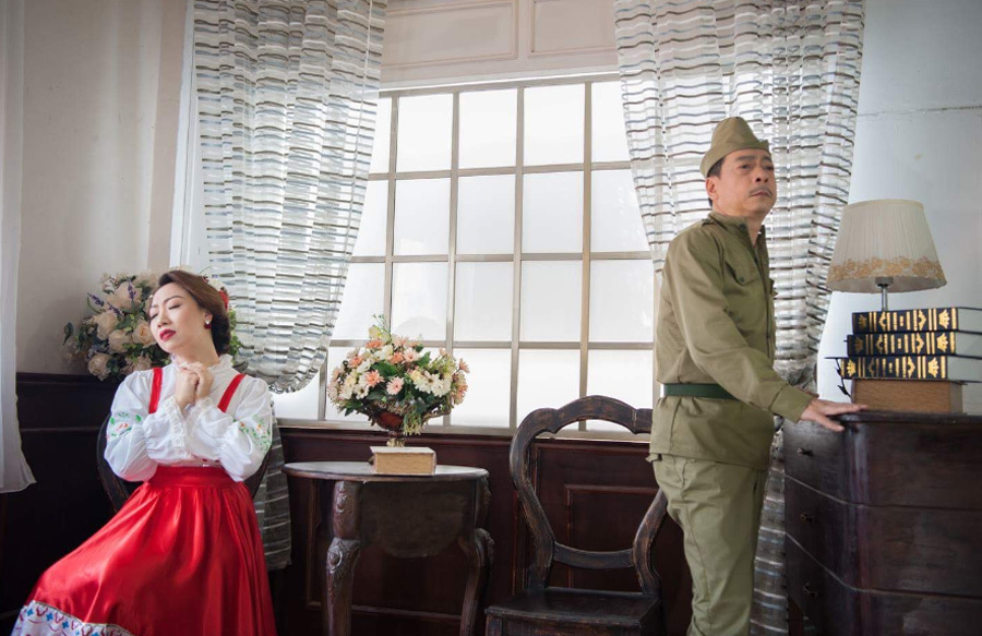 NSND Hoàng Dũng hết làm MC lại đóng MV ca nhạc