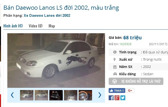 Với 70 triệu mua được ô tô cũ chính hãng nào ở Việt Nam?