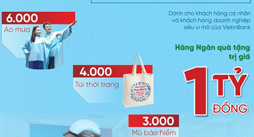 An tâm vay, quà liền tay với VietinBank