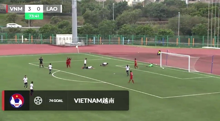 U19 Việt Nam 4-0 U19 Lào: Tuyệt phẩm của Tiến Anh