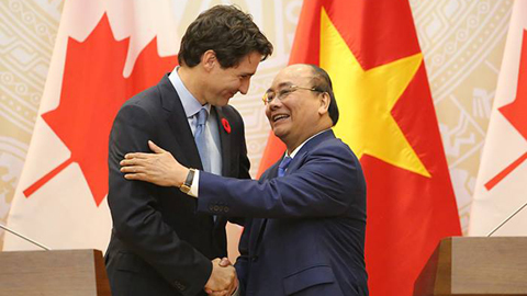 Việt Nam - Canada xác lập quan hệ đối tác toàn diện