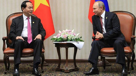 Chủ tịch nước gửi thư cảm ơn Tổng thống Nga Putin