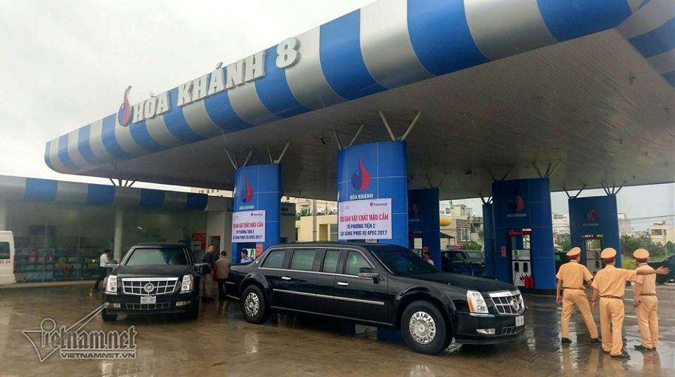 Chủ cây xăng tiết lộ số nhiên liệu phục vụ 'Quái thú' Mỹ