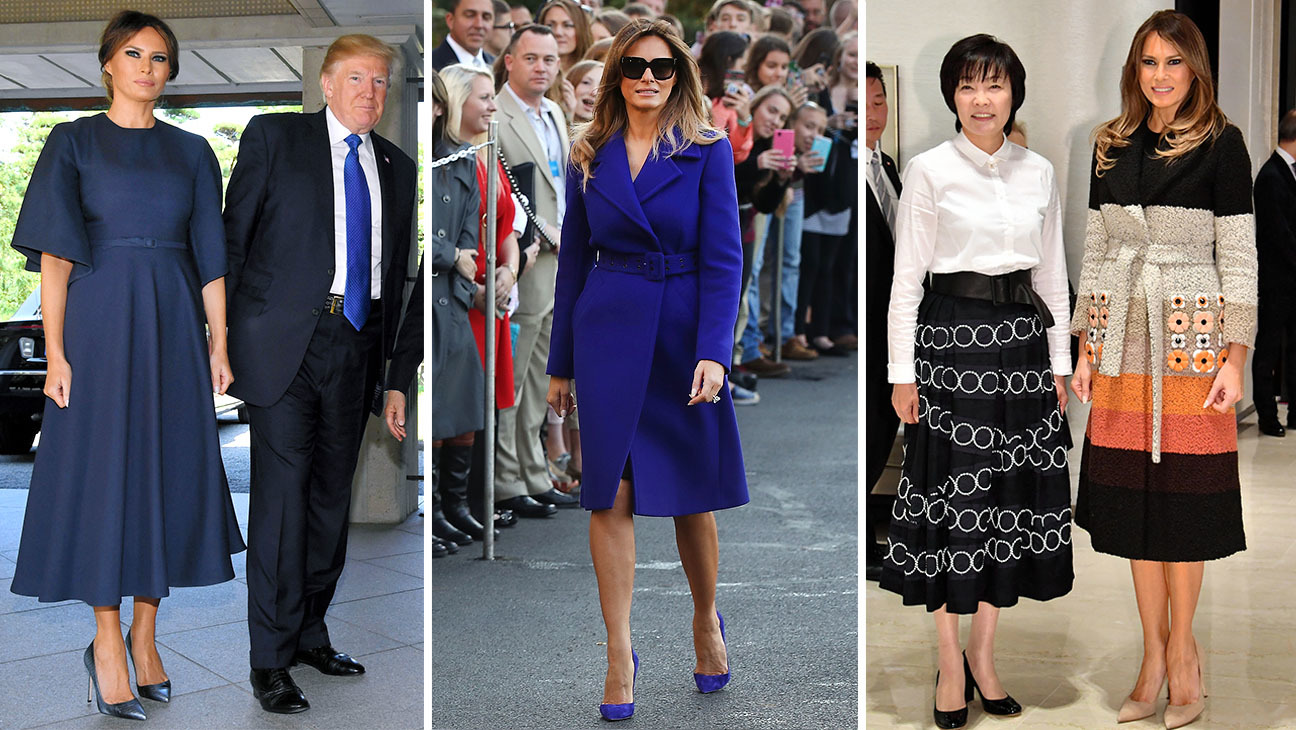 Báo chí châu Á nức nở khen thời trang của bà Trump