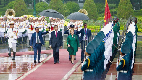 Quan hệ đối tác Việt Nam - Chile phát triển trên tất cả các lĩnh vực