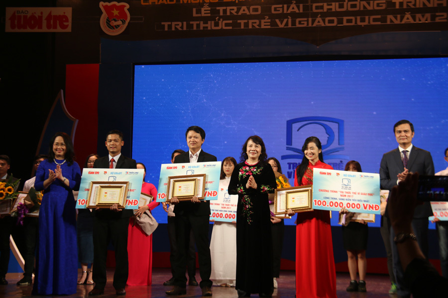 3 sản phẩm sáng tạo vì giáo dục được trao giải 100 triệu đồng