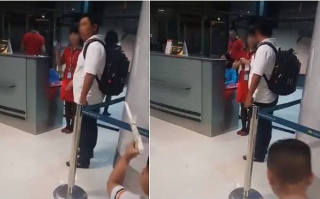 Nữ nhân viên xé vé máy bay của hành khách bị kỷ luật