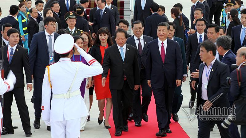 Chủ tịch Trung Quốc Tập Cận Bình tới Đà Nẵng