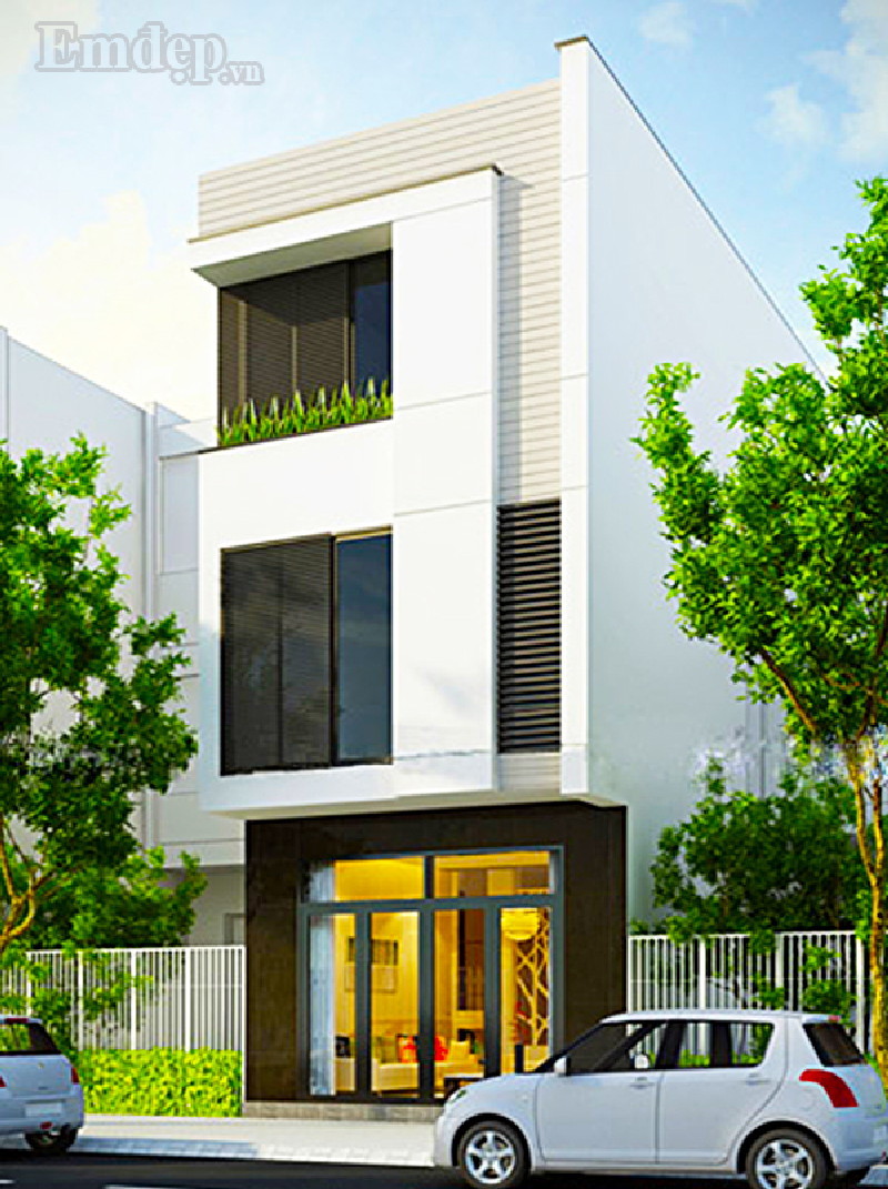 Kiến trúc sư tư vấn xây nhà 58m2 hiện đại, kinh phí rẻ bất ngờ