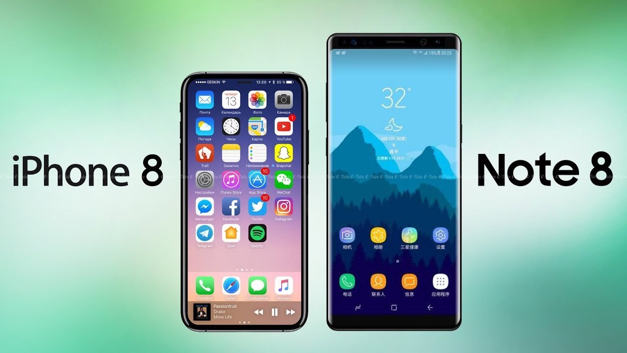 iPhone X sẽ đả bại Galaxy Note 8 trong quý 4