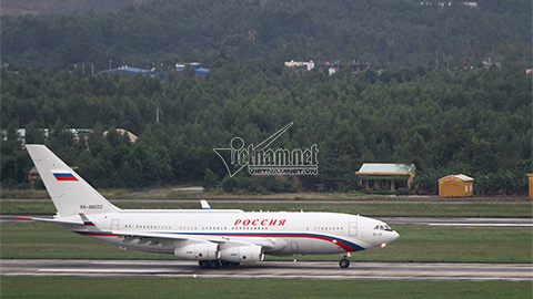 Tổng thống Nga Putin rời Đà Nẵng