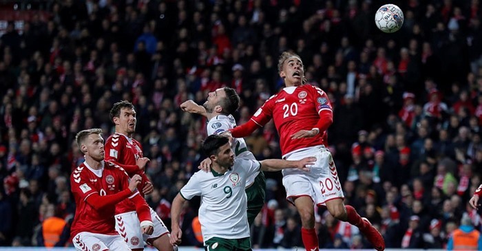 Đan Mạch 0-0 Ireland