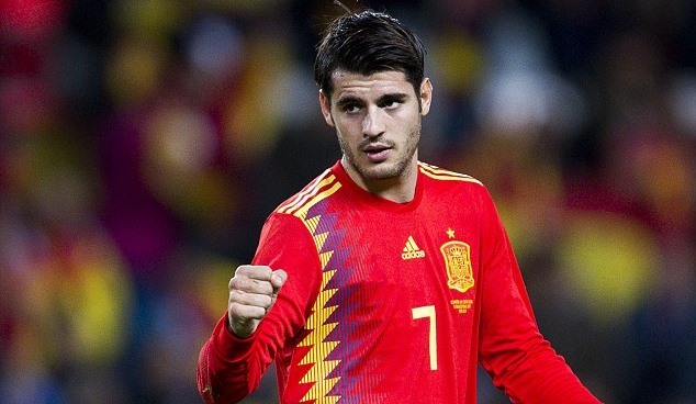 Tây Ban Nha 5-0 Costa Rica